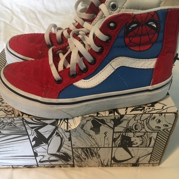 spiderman vans kids